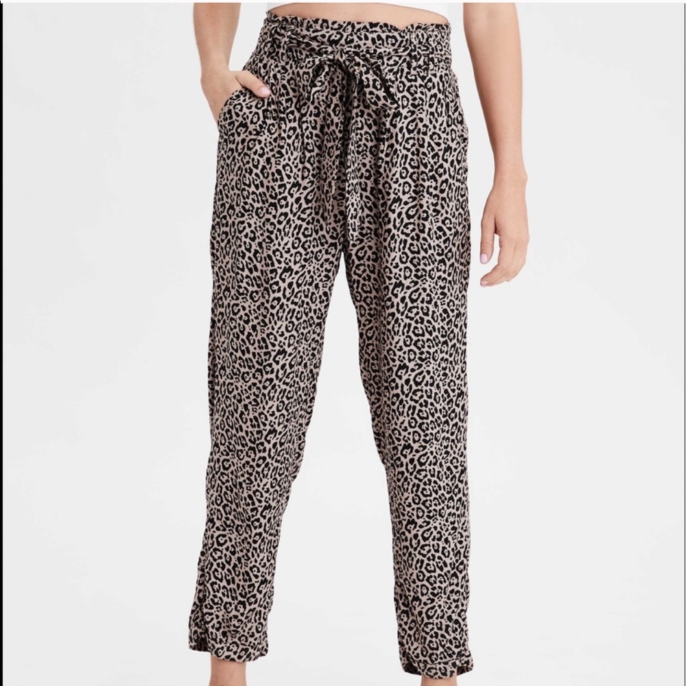 American eagle NWT leopard pants